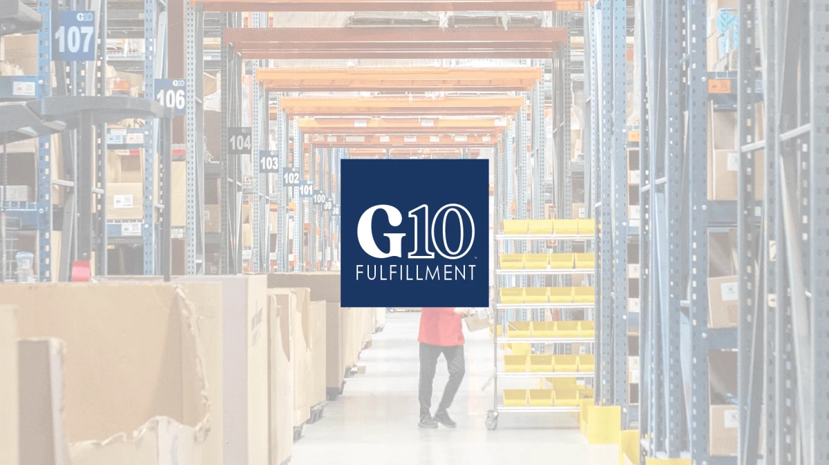 In this comprehensive warehouse tour video, Account Services Manager, Matt Barta guides viewers through G10 Fulfillment's headquarter's facilities, showcasing the advanced logistics and fulfillment services that set us apart. From efficient inventory management systems to streamlined order processing workflows, Matt highlights how G10 Fulfillment's cutting-edge technology and dedicated team ensure accurate and timely deliveries for our clients. This virtual tour offers an in-depth look at our operations, demonstrating our commitment to excellence in third-party logistics and our ability to scale with your business needs.